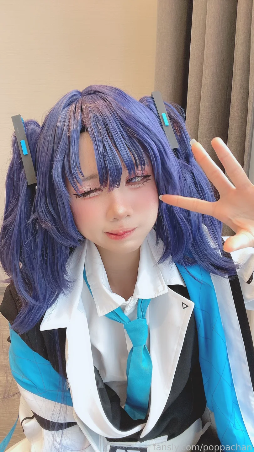 PoppaChan - Yuuka [70P-113MB] tg@simisebaisi 【丝足阁】008.webp